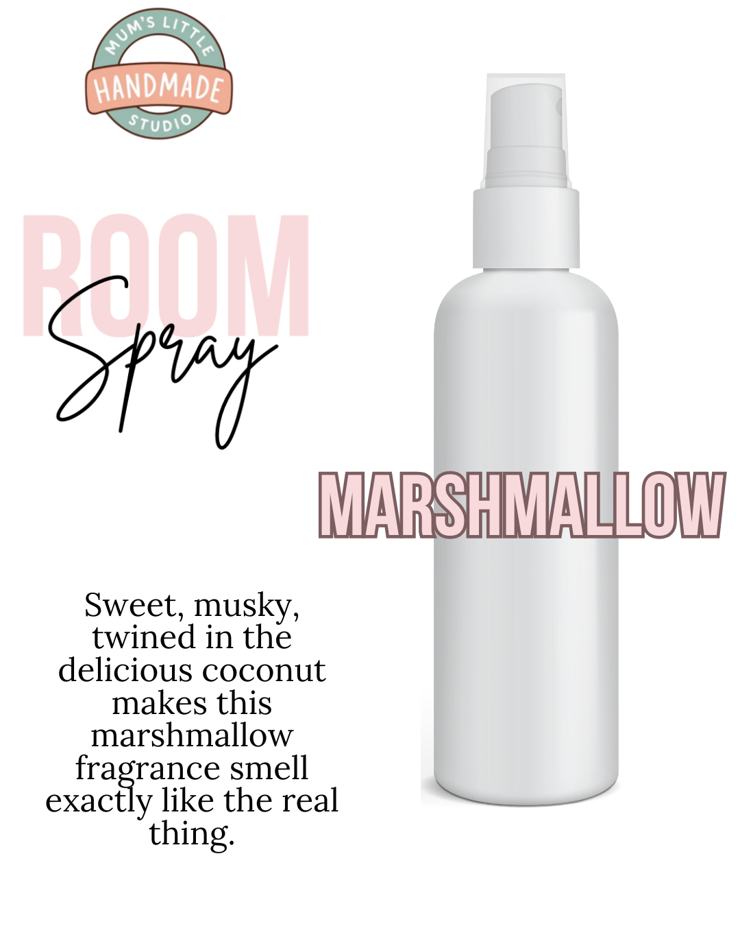 Marshmallow 100ml Room Spray