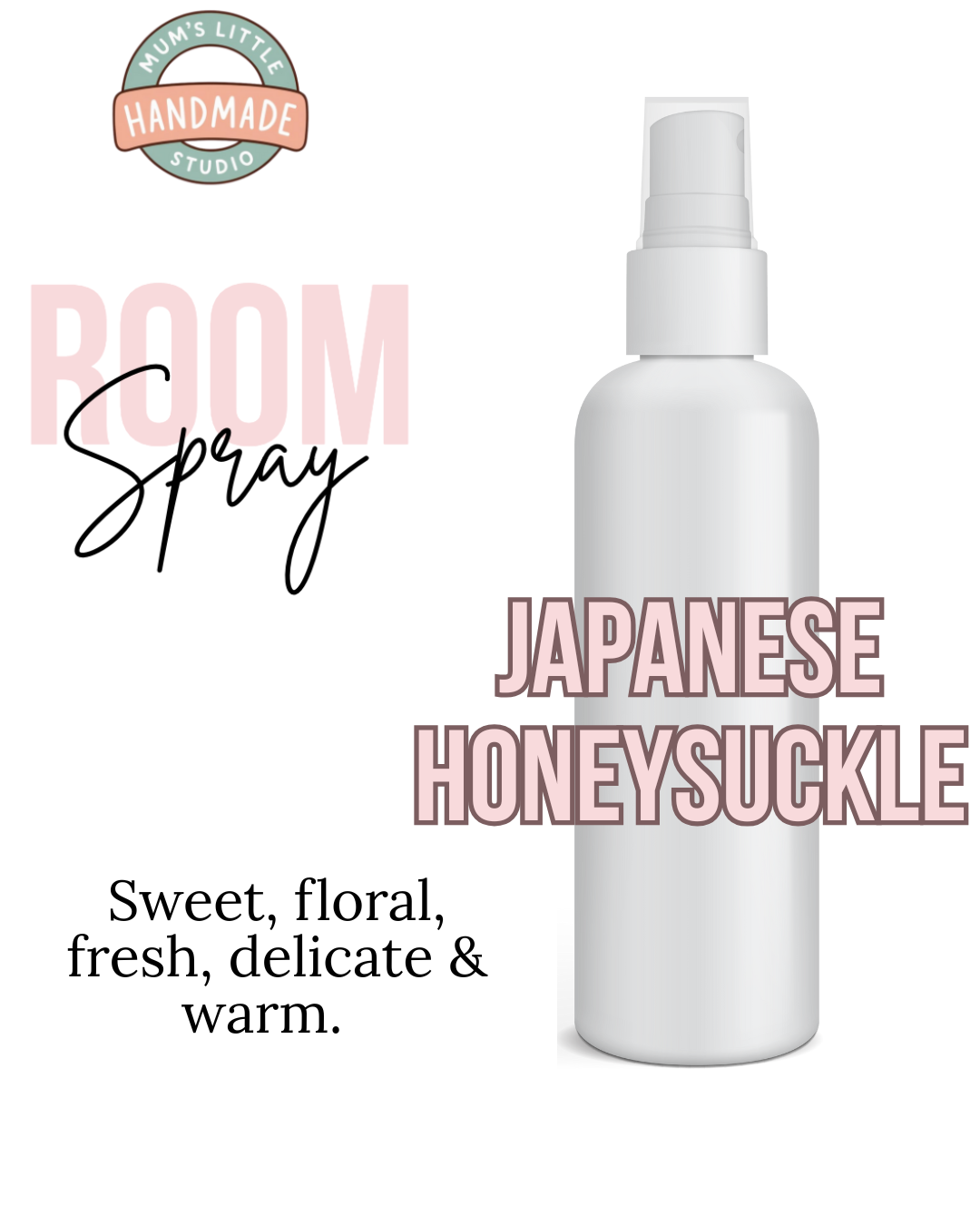 Japanese Honeysuckle 100ml Room Spray