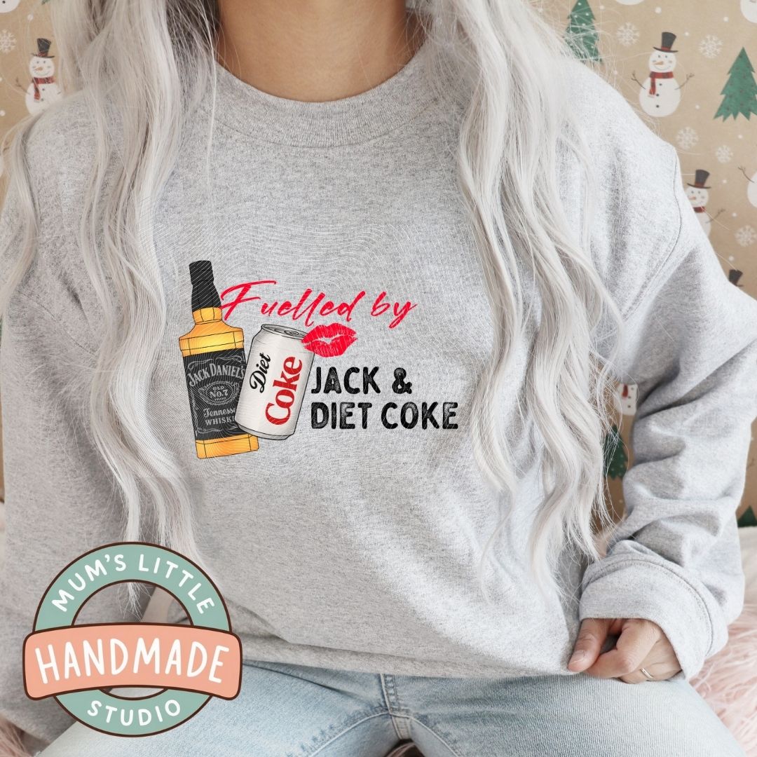 Ladies Crew Neck Jumper - Jack & Diet
