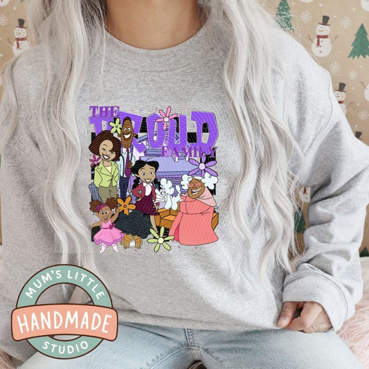 Ladies Crew Neck Jumper - Proud