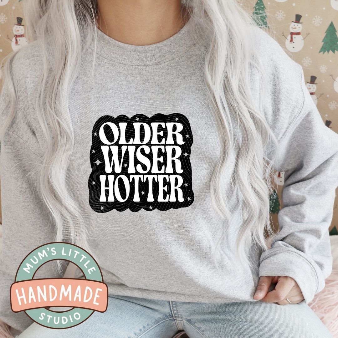 Ladies Crew Neck Jumper - Older