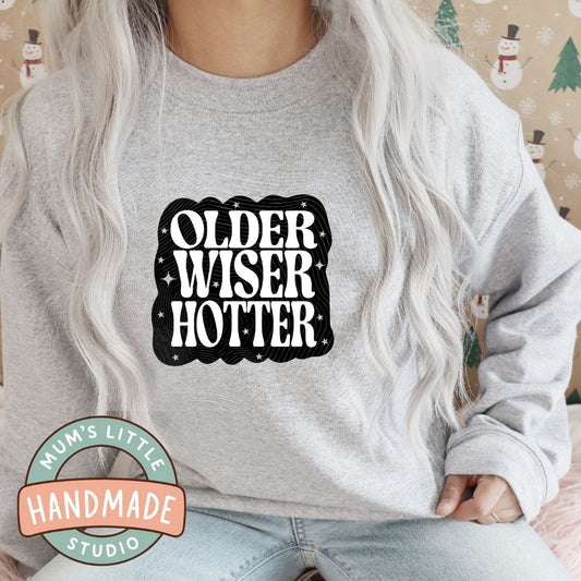 Ladies Crew Neck Jumper - Older