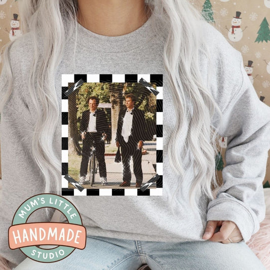 Ladies Crew Neck Jumper - Step Bro