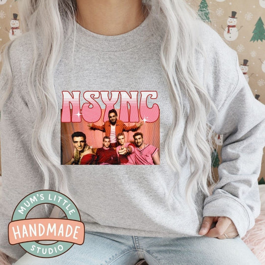 Ladies Crew Neck Jumper - N Sync